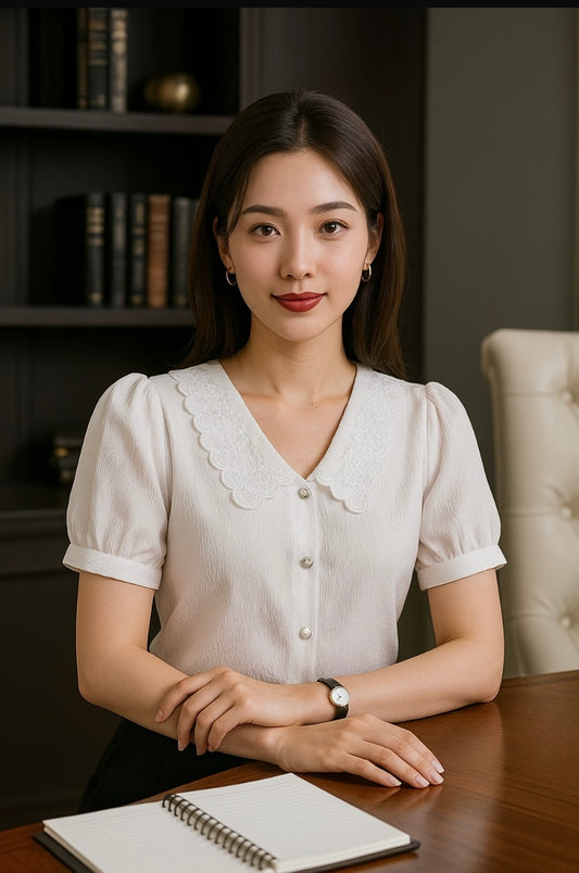 white short sleeve - garment